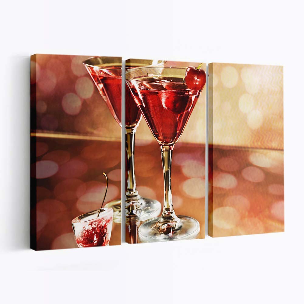 Red Cocktails Wallpaper